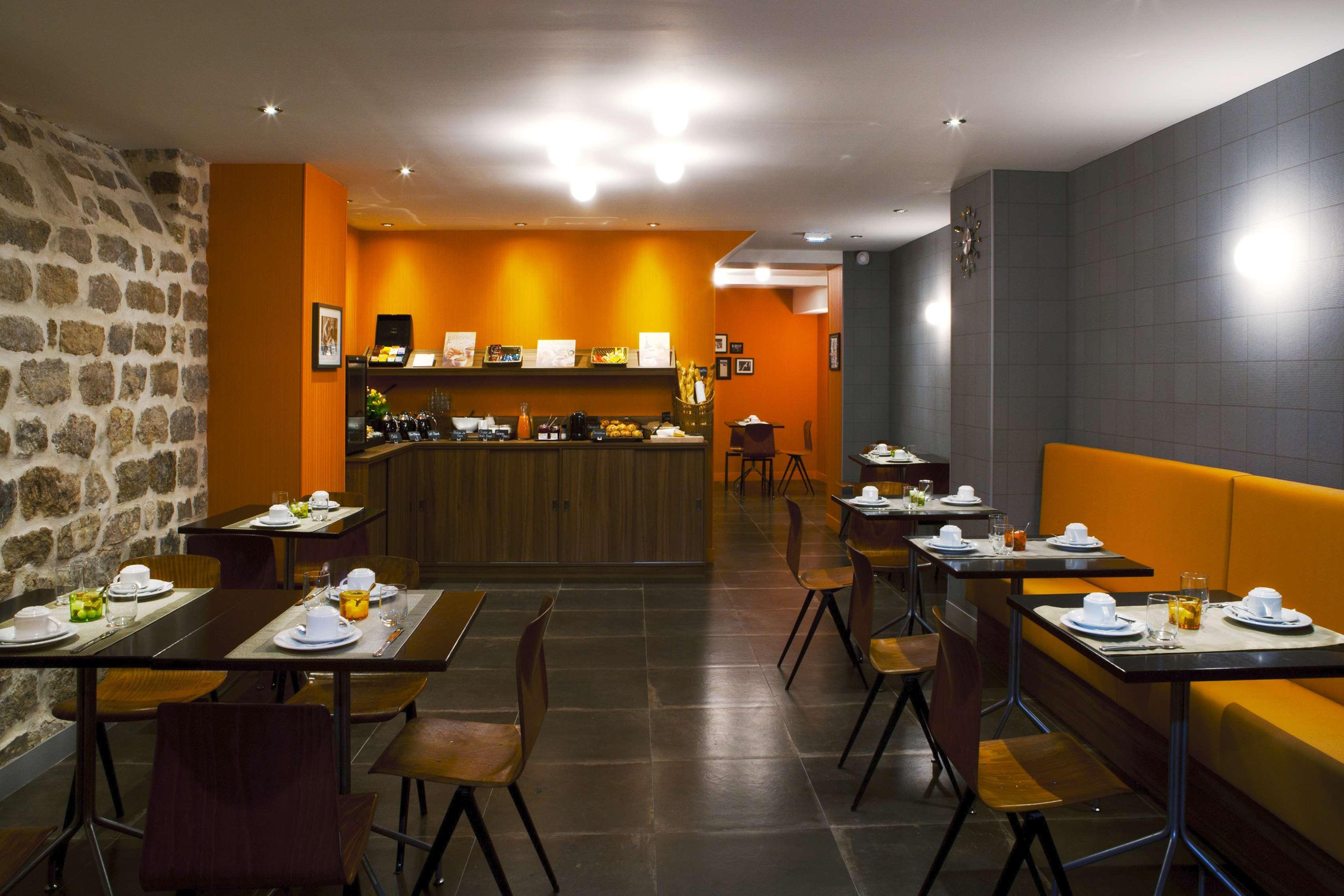 Hotel Boris V. By Happyculture 르발루아페레 레스토랑 사진